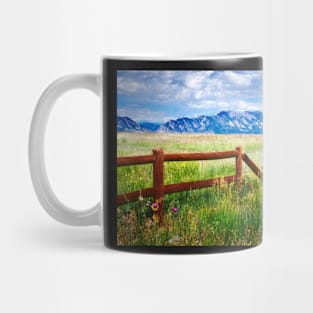 Front Range landscape Colorado Rocky Mountains Mug